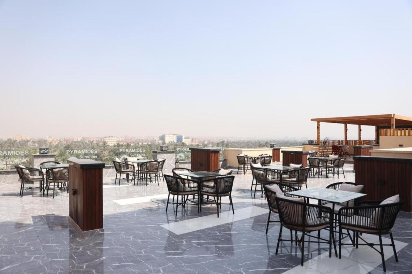 Pyramids Sunshine View Hotel Kafrat al Jabal Exterior foto