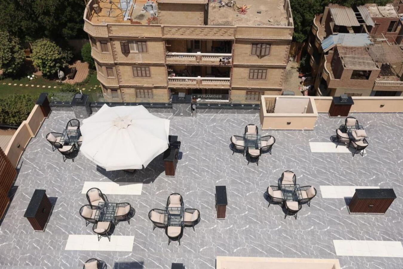 Pyramids Sunshine View Hotel Kafrat al Jabal Exterior foto