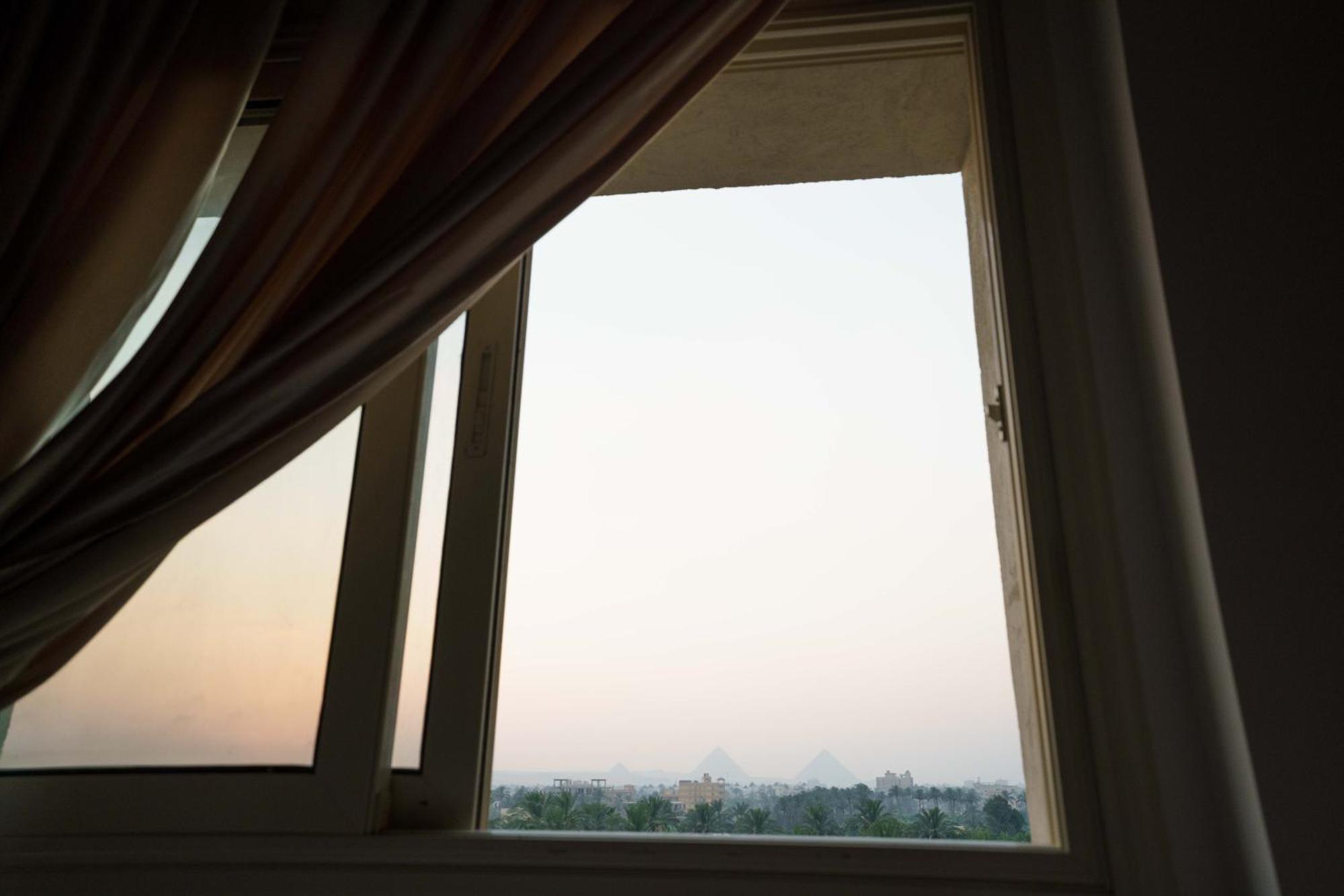 Pyramids Sunshine View Hotel Kafrat al Jabal Exterior foto