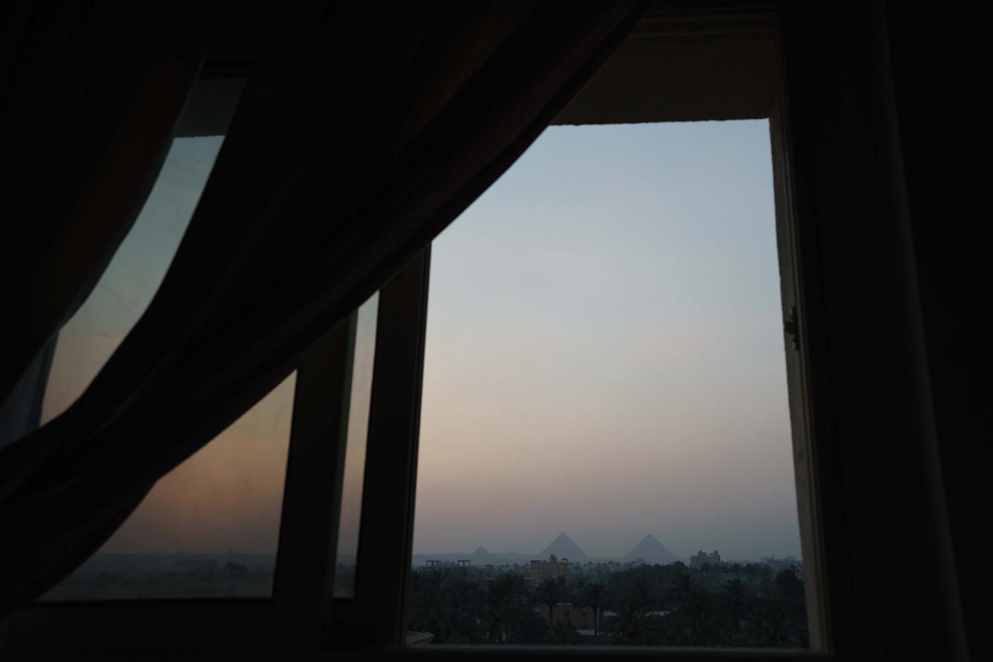 Pyramids Sunshine View Hotel Kafrat al Jabal Exterior foto