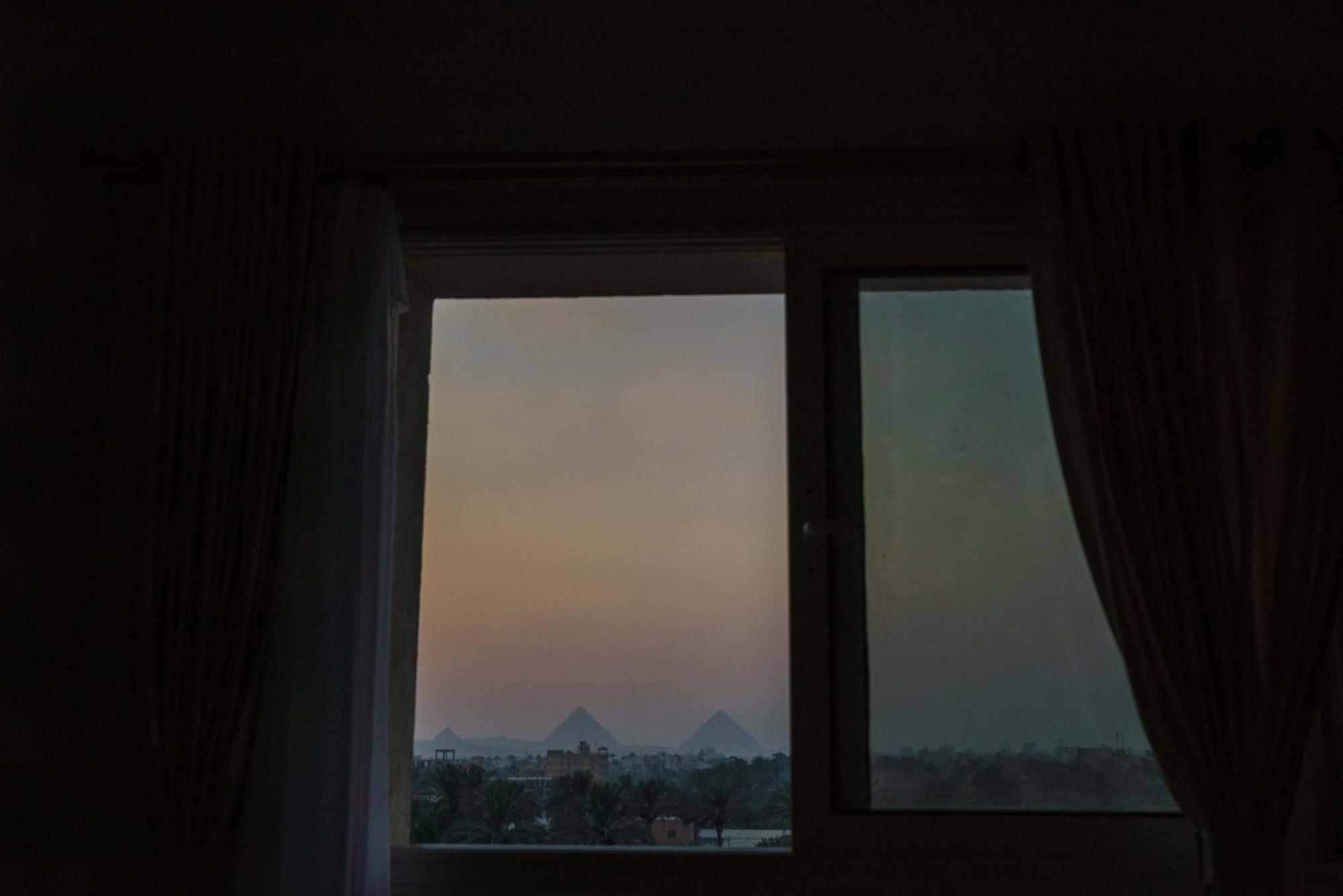 Pyramids Sunshine View Hotel Kafrat al Jabal Exterior foto