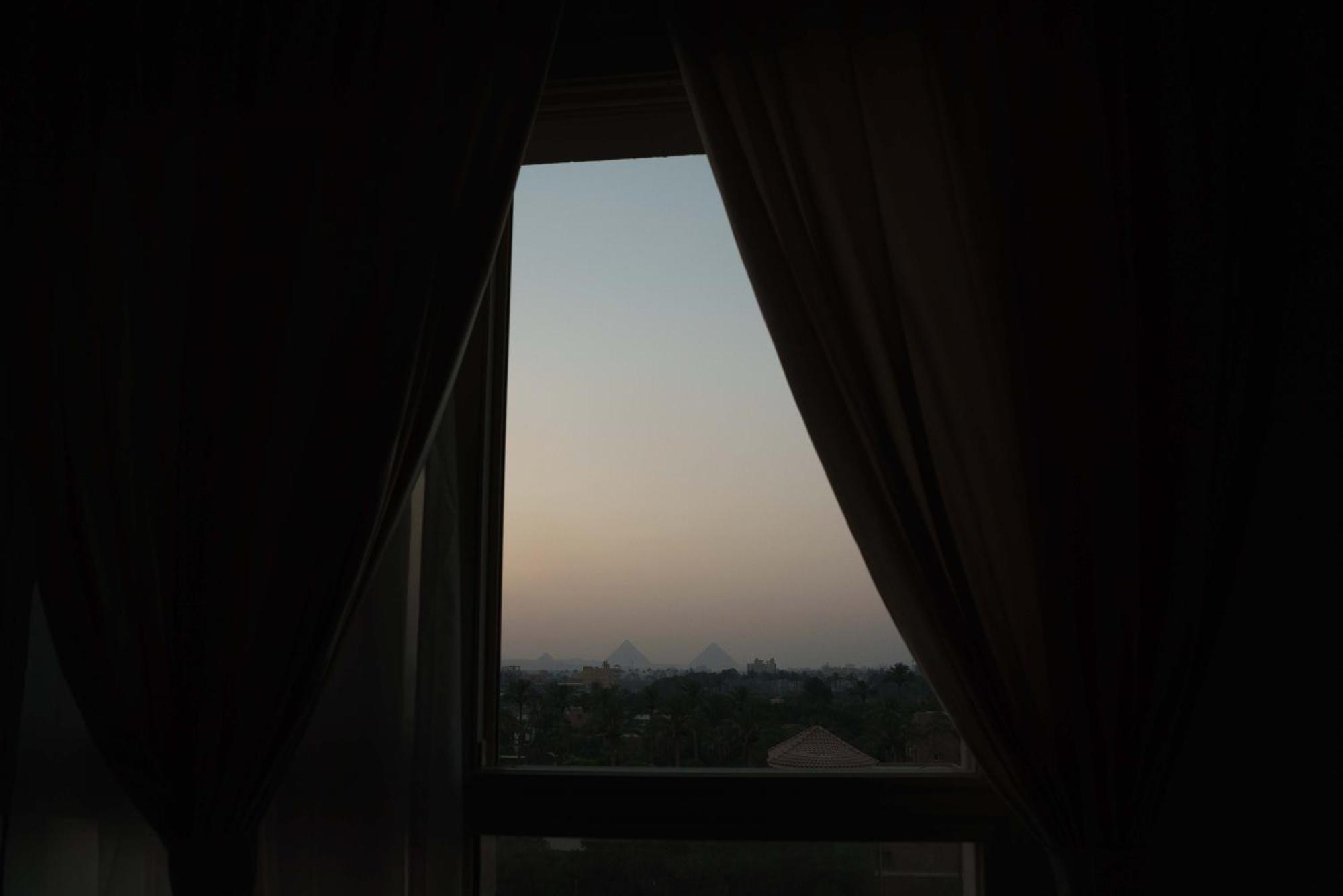 Pyramids Sunshine View Hotel Kafrat al Jabal Exterior foto