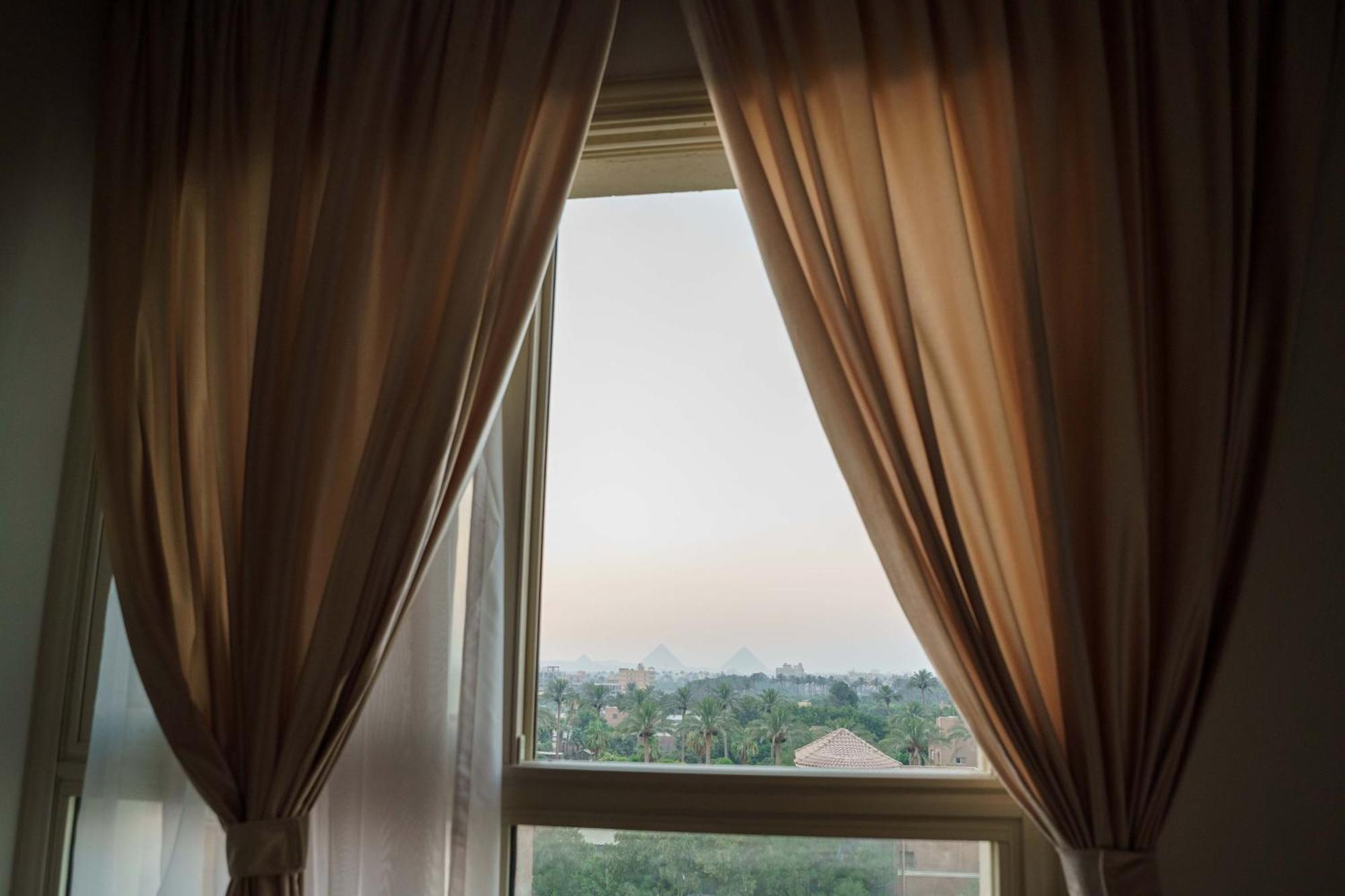 Pyramids Sunshine View Hotel Kafrat al Jabal Exterior foto