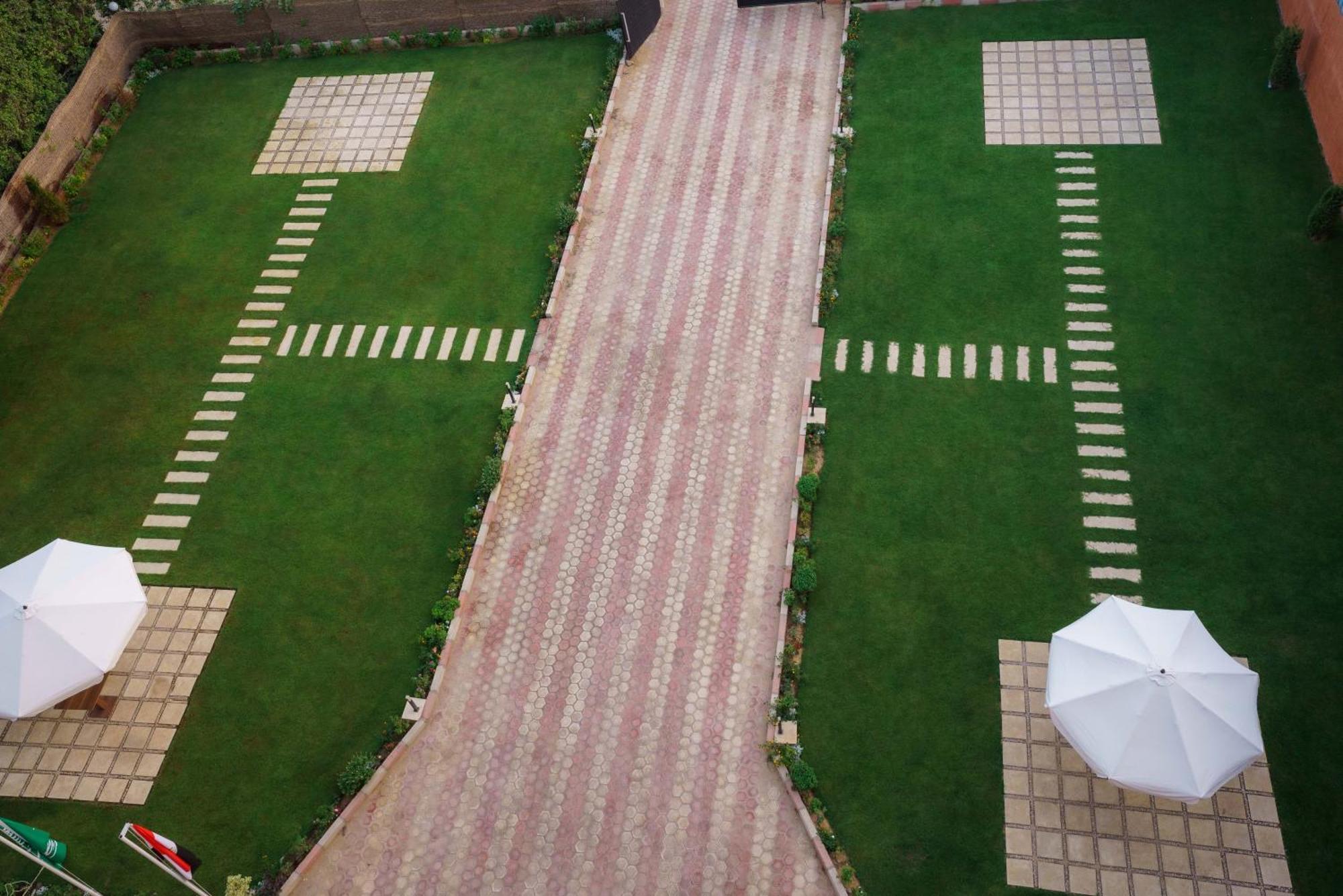 Pyramids Sunshine View Hotel Kafrat al Jabal Exterior foto